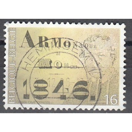 Belgique 1996 Michel 2717 O Cote (2008) 0.80 € Armonaque dé Mons Cachet rond