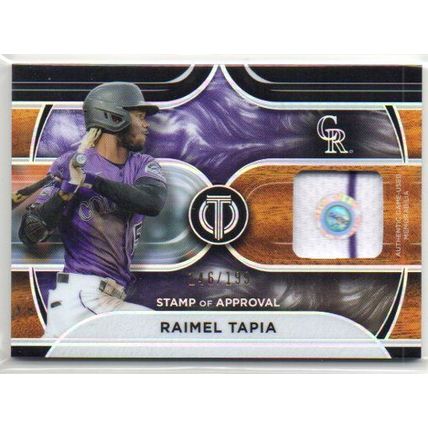 TOPPS STAMP OF APPROVAL RELIC RAIMEZ TAPIA #/199