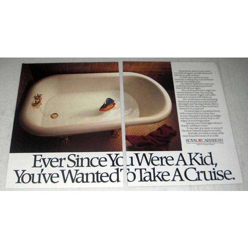 1984 Royal Caribbean Cruises Ad - Since You Were a Kid