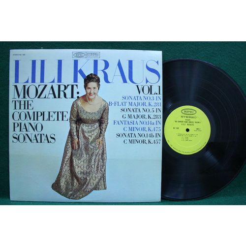 Lili Kraus - Mozart: Complete Piano Sonatas-Vol. 1 - BC 1382 - EX+