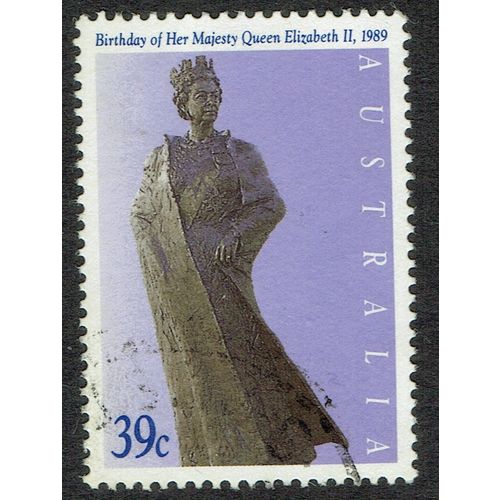 Australia 1989 Birthday of HM Queen 39c Multicoloured SG1202 FU