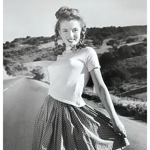 Marilyn Monroe vintage print Rockabilly Skirt poster Playboy Norma Jean Dienes