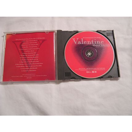 VALENTINE MUSICAL SELECTIONS-5" PROMO CD Various Artists