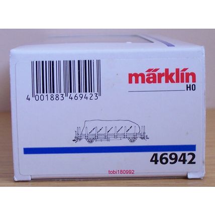 Marklin H0 46942 2-axle Stake Car DB with Tarp SBB CFF to cover Load New in Box