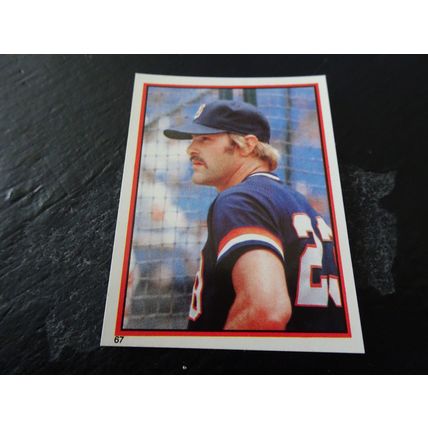 1983 Topps Stickers # 067 Kirk Gibson Very Good-Excellent (4) Detroit Tigers