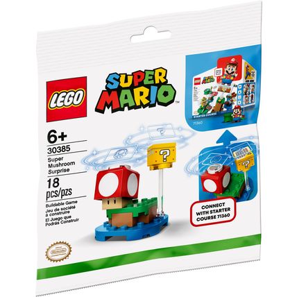 LEGO 30385 - SUPER MARIO SUPER MUSHROOM SURPRISE - NEW & SEALED - RETIRED