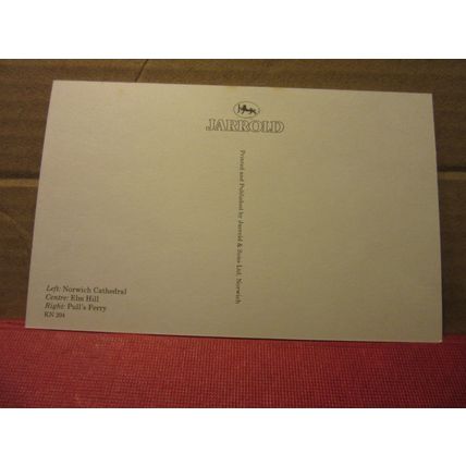 multiview, NORWICH, NORFOLK. unused postcard by Jarrold =