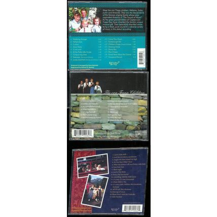 The von Trapp Children 3x Used Cd's Vol.1/Vol.2/Christmas