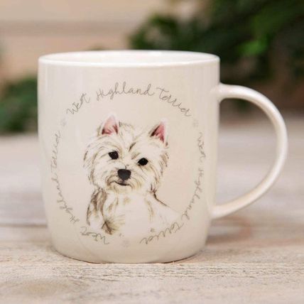 West Highland Terrier Mug Fine Bone China 9 CM