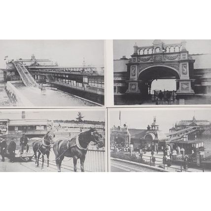 Boating Pool Southend On Sea Essex 4x Postcard s