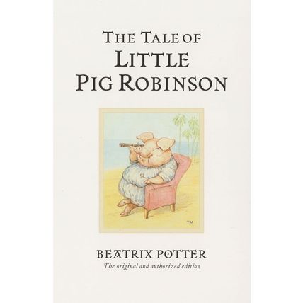The Tale Of Little Pig Robinson Beatrix Potter Book Postcard