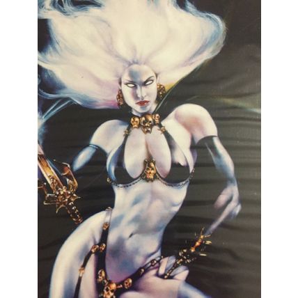 1995 Chaos Quarterly #1 Sexy Lady Death Cover