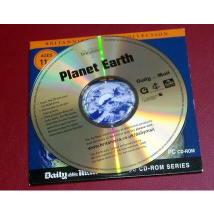 Britannica Family Collection : Discover Planet Earth : Promotional CD Rom
