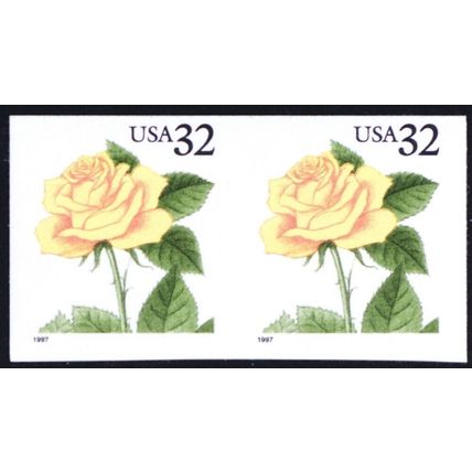 3054a, Mint NH 32¢ Imperforate Error Coil Pair - Stuart Katz