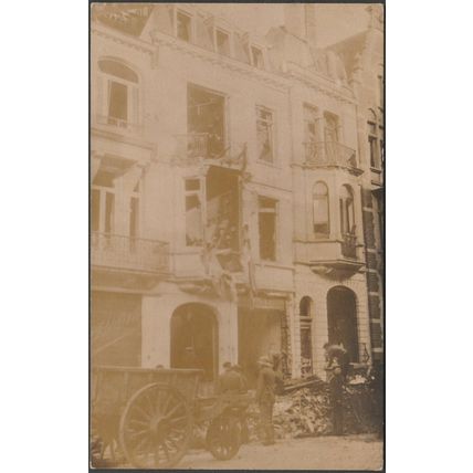 Bomb Damage or Explosion, Germany, c.1910s - RP Postcard