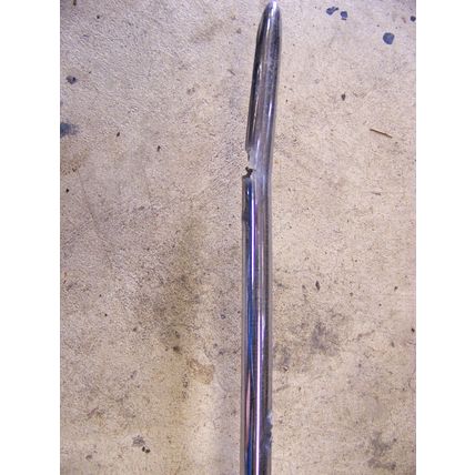 1957 PLYMOUTH BELVEDERE RH FENDER TOP TRIM SPORT FURY SAVOY #1624726