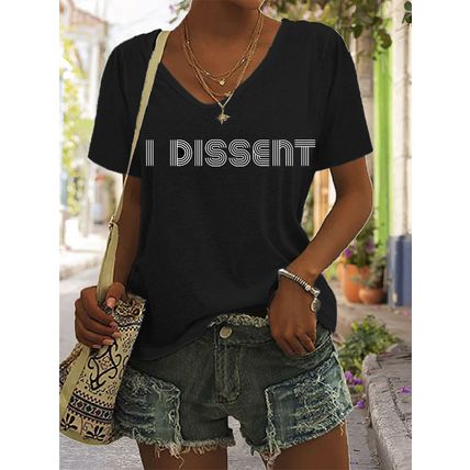 3D Printing Personality Printing Loose Women's T Shirt Top