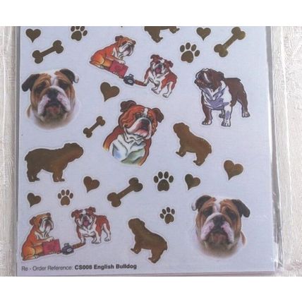 Dog breed craft stickers many breeds available 29 designs peel and stick