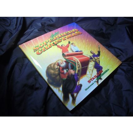 SUPERHERO CHRISTMAS by STAN LEE! HC Book! $25.00 shipped! MINT!!