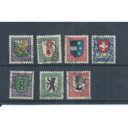 Switzerland stamps. 1926 Pro Juventute set used plus (AH313)