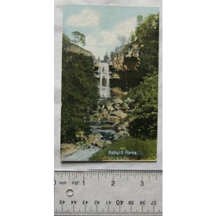 vintage postcard Ashgill Force
