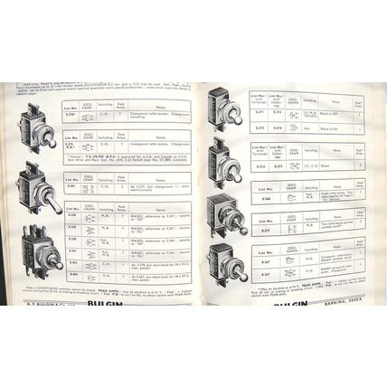 Bulgin Catalogue 1954 to 1955 See What Your Vintage Valve Hi-Fi is Made From