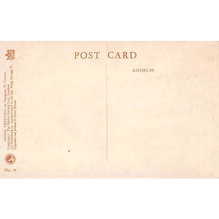 Margaret W Tarrant : Angel Greeting : Medici Society Pkt. 41