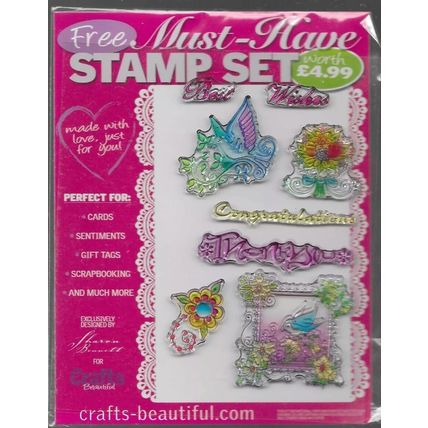 Crafts Beautiful. Must-Have Stamp Set. Stamping Cardmaking Scrapbooking Crafts