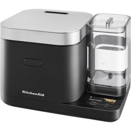 Kitchenaid Grain and Rice Cooker 8 Cup with Automatically Sensing Integrated Sca