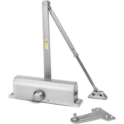 Dynasty Hardware Door Closer, Commercial Hydraulic Closer, Self-Closing, Spring