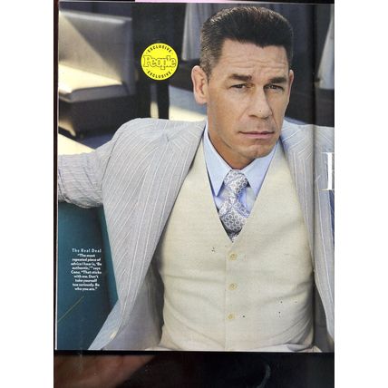 PEOPLE Aug. 18,2025 "JOHN CENA MORE THAN A TOUGH GUY" gets vulnerable NEW