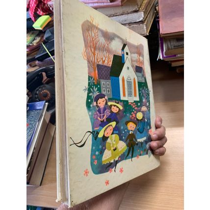 1966 "MY FIRST SING-A-SONG BOOK" 71 SONGS ILLUSTRATED HUGE HARDBACK BOOK (P6)