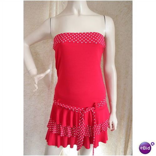 Womens Designer Bandeau Mini Dress Size 10 12 New without Tag
