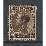 Belguim.SG668 75c King Leopold III (Brown).Fine Used.Dec14