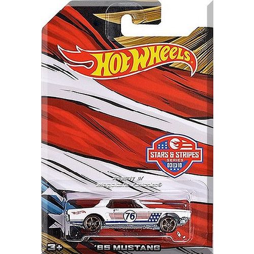 Hot Wheels - '65 Mustang: Stars & Stripes Series #3/10 (2016) *Wal-Mart Excl.*