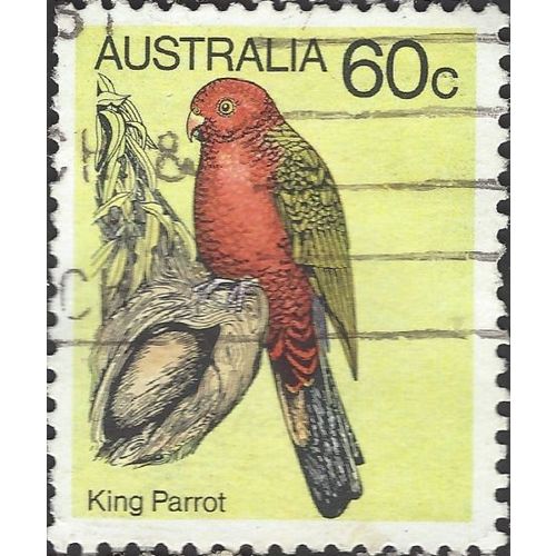 AUSTRALIA, BIRD, King Parrot, yellow 1980, 60c, #4