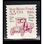 2125a 5.5c Star Route Truck Fine MNH Dry Gum CNS 1 PA5822