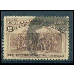 Used 231 2c Landing of Columbus Fine M11357