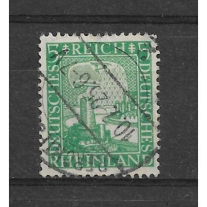 Germany.SG384 5pf German Eagle and Rhine (Green).Fine Used.Nov21