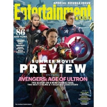 ENTERTAINMENT WEEKLY-APRIL 17/24, 2015-AVENGERS:AGE OF ULTRON-NEW-FAST SHIPPING