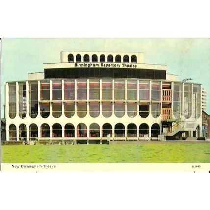 BIRMINGHAM REPERTORY THEATRE Postcard (Dennis B.1440)
