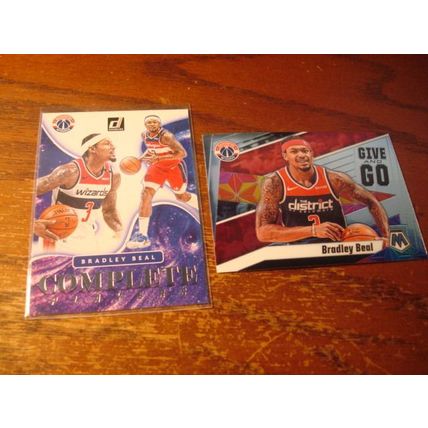 2019-2021, Panini, 5-Cards, w/ Variations, BRADLEY BEAL, Wizards