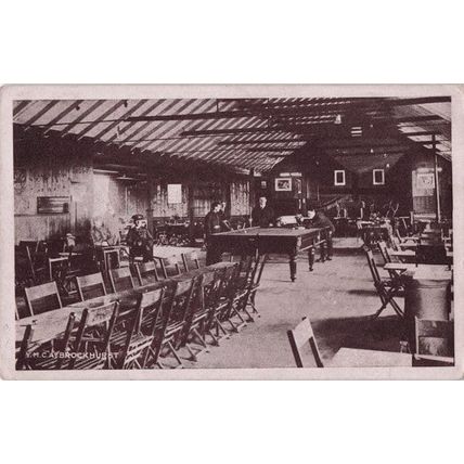 YMCA Brockhurst Hampshire Soldier Sent By Visitor WW1 Old Postcard
