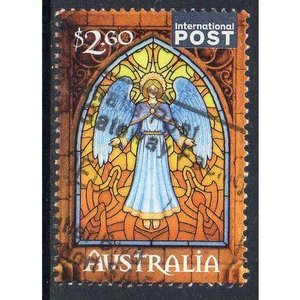 Australia 2022 Christmas - Angel $2.60 International Post Sheet Used