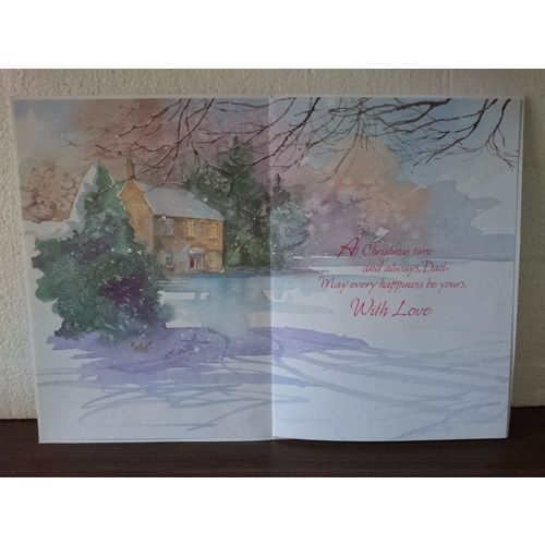 Medium/Large Christmas Cards - Dad - 01
