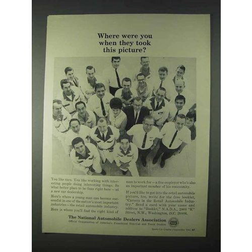 1966 The National Automobile Dealers Association Ad