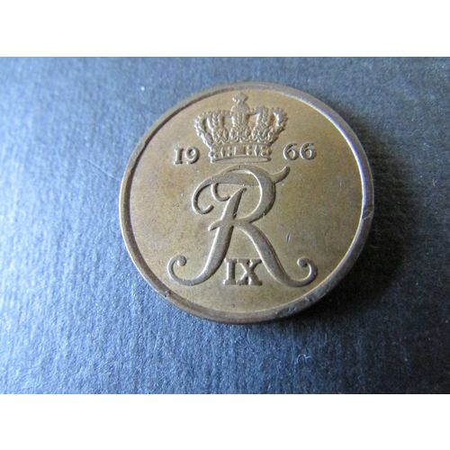 1966 DENMARK 5 ORE FREE POST. Q