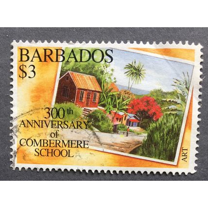 Barbados 1995 300th Anniversary of Combermere School. SG 1056. $3 Painting