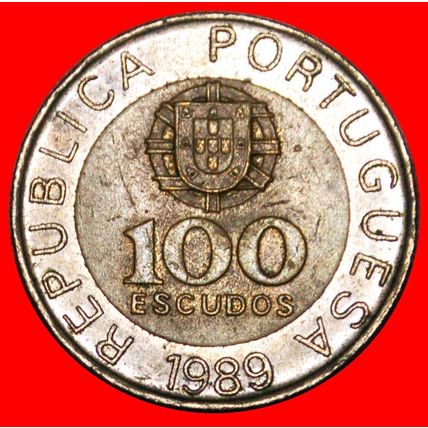 NUNES (1502-1578): PORTUGAL ★ 100 ESCUDOS 1989! LOW START★NO RESERVE