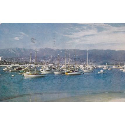 Santa Barbara - Lot of 7 - Vintage Postcards - California, Highway 101